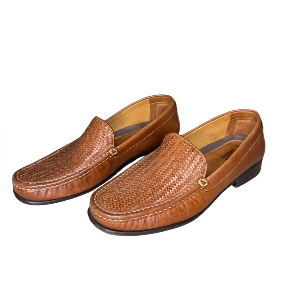 Johnston & Murphy slip on loafers
